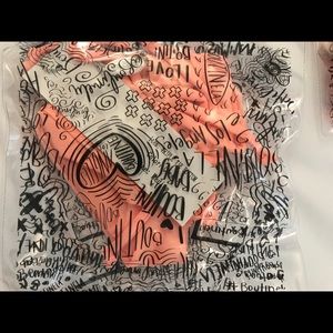 NWT Boutine LA 3 Tie Bottoms Coral Size Medium